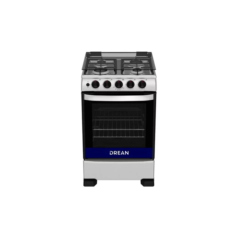 Cocina Drean Cd5505ai 4 Hornallas C/Luz Encendido Inox
