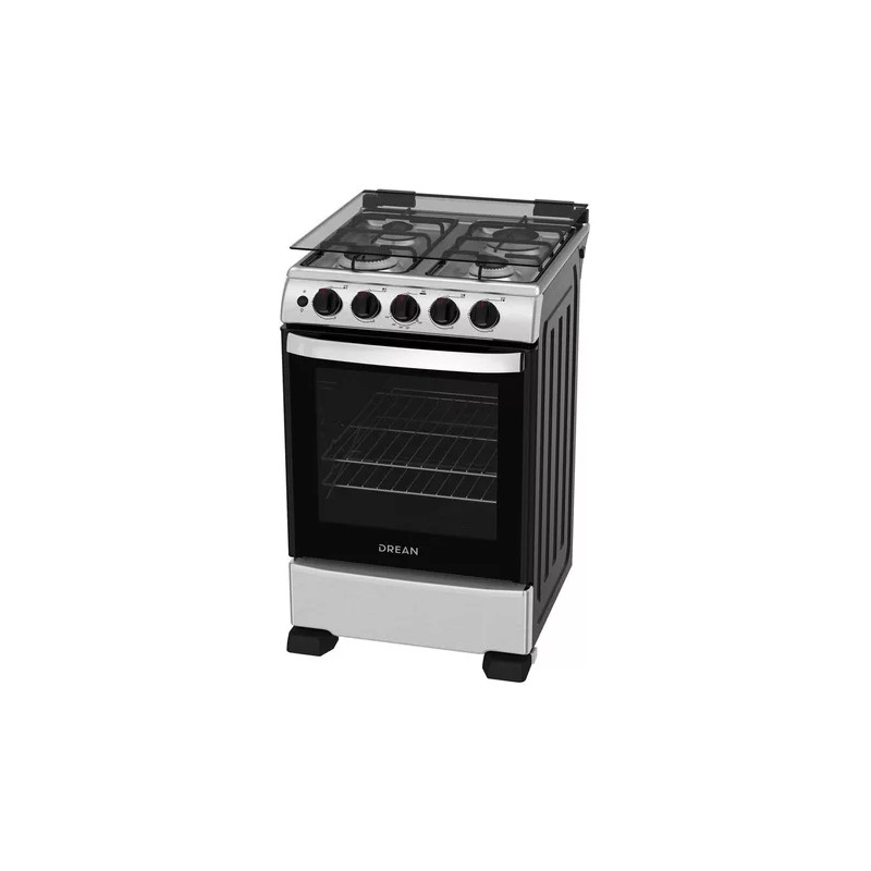 Cocina Drean Cd5505ai 4 Hornallas C/Luz Encendido Inox - Imagen 2