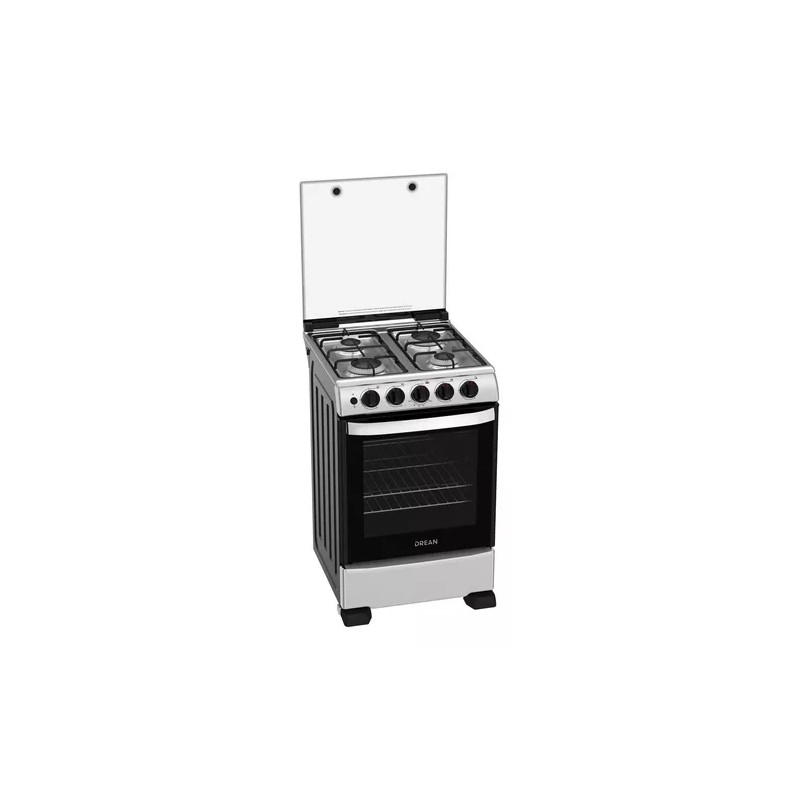 Cocina Drean Cd5505ai 4 Hornallas C/Luz Encendido Inox - Imagen 3