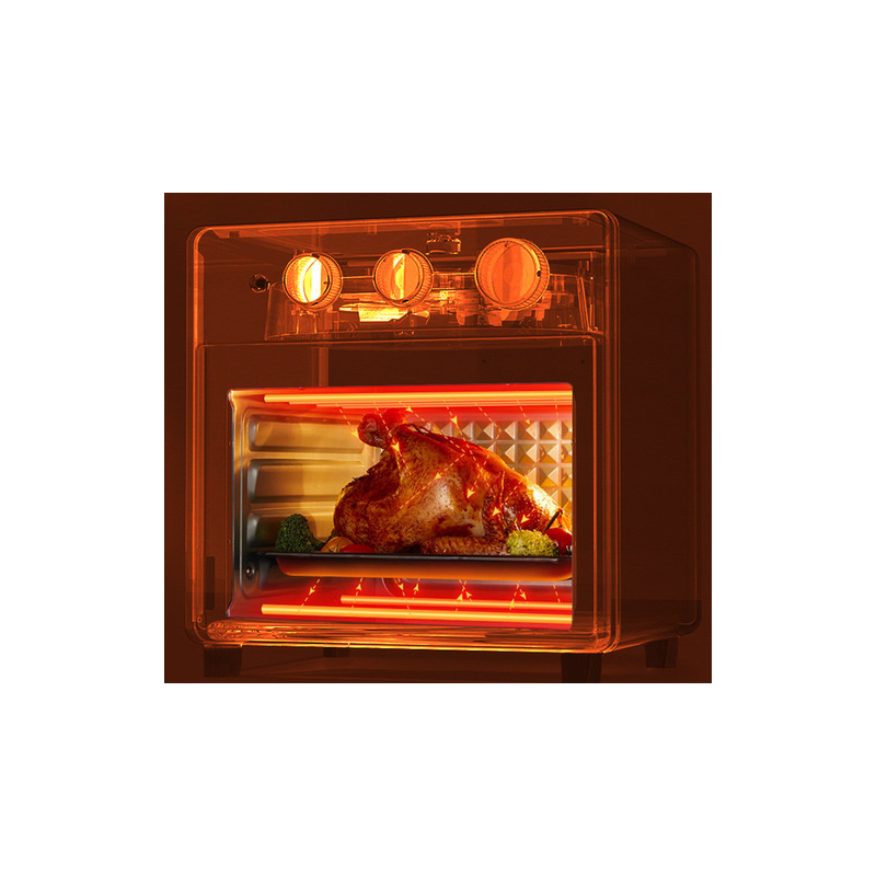 Horno Freidora De Aire Eiffel 2 en 1 E-729 15L 1200W - Imagen 4